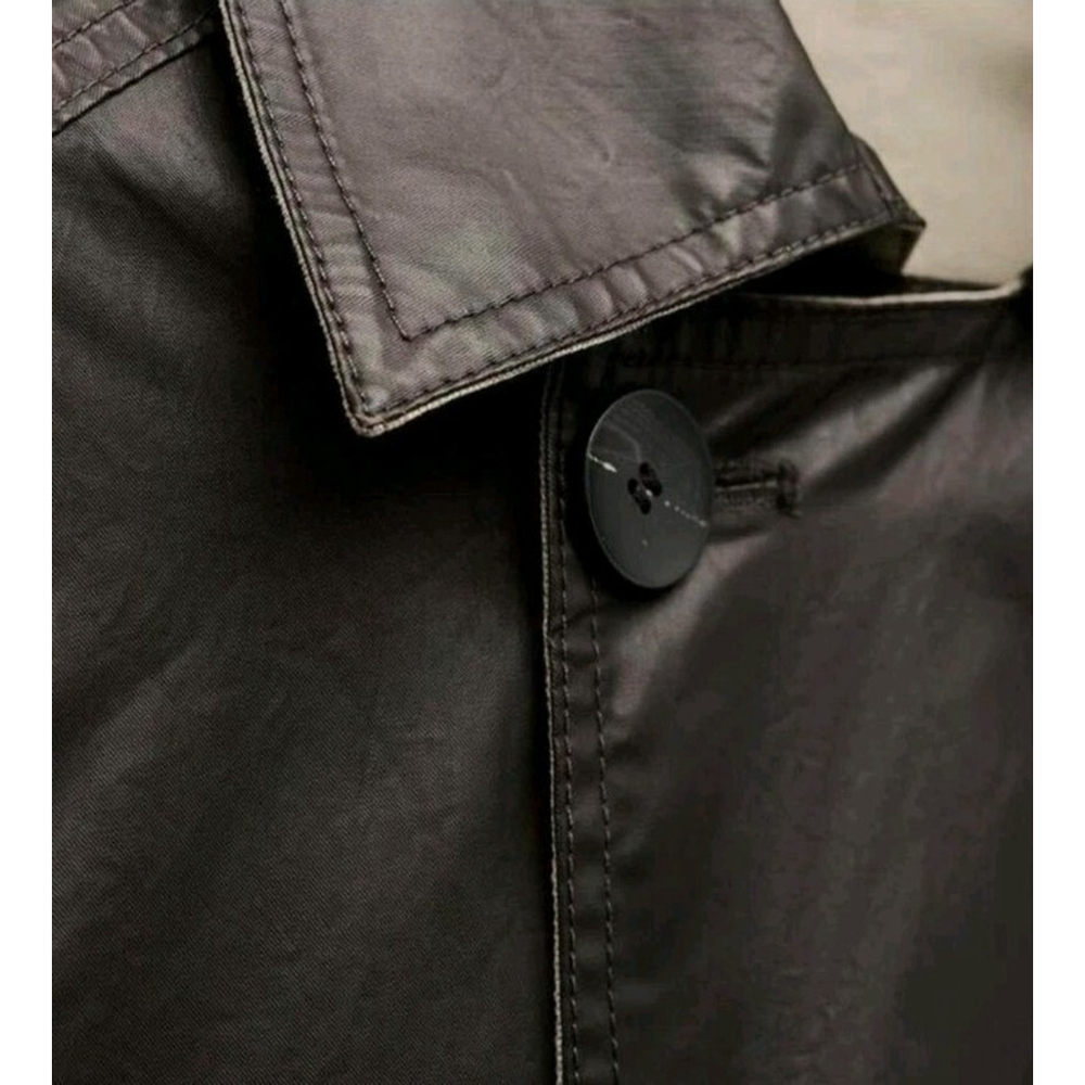 ZARA Reversible Trench Coat ZW COLLECTION Brown Tan Size Small NWT - Picture 8 of 16